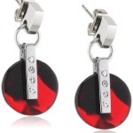 Mike Ellis New York Damen-Ohrstecker Edelstahl Acryl S189 IPS B00HE4QFHM