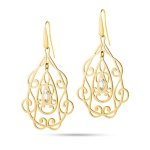 Morellato Damen-Creolen Edelstahl Arabesco gold SAAJ15 B00FURPQIO