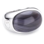 Esprit Damen-Ring Soloist Agate Sterling-Silber 925 ESRG91484A B004XYV8HS
