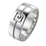 Pierre Cardin Unisex-Ring Carisme Nouveau Sterling-Silber 925 PCRG90329A B005YWLZM6