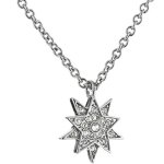 Dyrberg/Kern Damen Halskette Versilbertes Metall Kristall Swarovski 336175 B00LFIL5DC
