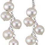 Valero Pearls Fashion Collection Damen-Ohrstecker Hochwertige Süßwasser-Zuchtperlen in ca.  7 mm Rund weiß 925 Sterling Silber       60201328 B003DTSV0Q