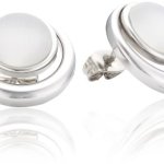 Mike Ellis New York Damen-Ohrstecker Edelstahl Glas S225 IPS B00HE4QNGK