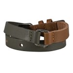 SIX MAN grün-braunes Leder Armband mit Schnallenverschluss (243-747) B00M1RPKQE