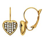 Dyrberg/Kern Damen-Ohrhänger Vergoldetes Metall Kristall 335436 B00HEYAI2U