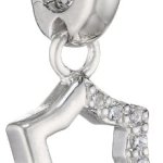 Viventy Anhänger Stern aus 925 Sterlingsilber, silber rhodiniert mit Zirkonia, unisize, 765922 B00DKNV5J4