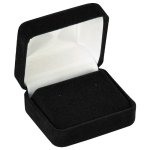 Noble Packaging DOUBLE EARRING BOX – BLACK-DOUBLE EARRING-W-SLEEVE B00GTQ2Q38