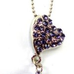 edle Halskette Silber Strass mit Swarovski Edelstein Herz viele Modelle OW3 B00K5A6K3Q