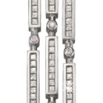 Pierre Cardin Damen Halskette 925 Sterling Silber rhodiniert Kristall Zirkonia Cascade 42 cm weiß PCNL90385A420 B00GXV1ILU