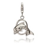 Rafaela Donata Charm Collection Damen-Charm Delphin 925 Sterling Silber Zirkonia weiß  60601022 B004VDTEQS