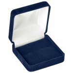 Noble Packaging CUFFLINK BOX – BLUE-CUFFLINK-WITH SLEEVE B00GTQ2OSK