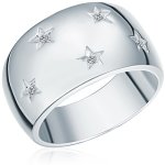 Secret Diamonds Damen-Ring 925 Sterlingsilber 5 Diamant 0,05 Ct Wei&szlig; 60250057 B004KJE490