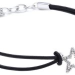 Esprit Jewels Esprit Damen Armband 925 Sterling Silber Leder 18 cm schwarz ESBR91415A180 B00BBUO5XQ