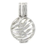 Quiges Fashion Jewellery Eligo Jewellery 925 Sterling Silber 12mm Kugel Anhänger für Eligo 12mm Kugeln B00JWTL09K