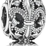 Pandora Pandora 791378CZ Charm Lilie Fleur de Lis Silber B00N62Z46E