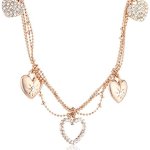 Pilgrim Damen-Halskette aus der Serie Sweetie RoséGold beschichtet Kristall 38 cm 10122-4011 B007UXD30O