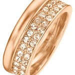 JETTE Magic Passion Damen-Ring Jette Silber Metall 70 Kristall (rosé) B00K2U040E