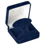 Noble Packaging FRENCH CLIP EARRING BOX – BLUE-FRENCH CLIP EARRING-W-SLEEVE B00GTQ33HQ