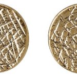 Pilgrim Jewelry Damen-Ohrstecker Messing Ear post vergoldet 1.0 cm  281342043 B00G2933DY