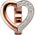 Viventy Damen-Charm Vergoldet rhodiniert Zirkonia wei&szlig; – 767312 B00N4MS1ZC