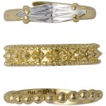 Pilgrim Jewelry Damen-Ring Messing Pilgrim Damen-Ring aus der Serie Classic vergoldet,  1.5 cm 601332004 B00ESBVTJS