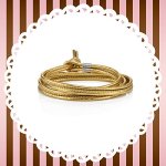 NominatioN BON BON Armband aus Leder und Stahl (LANG) (Gold) 065089-016 B00GUKQ6HK