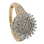 Bella Donna Damen-Ring 585 Gelbgold 67 Diamanten B003EQ0D2W