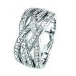 Pierre Cardin Damen-Ring Enlace Sterling-Silber 925 PCRG90246A B0048D13DS