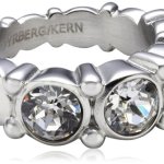 Dyrberg/Kern Damen-Ring Edelstahl Acara II ss crystal 334384 B00GWHWHPG