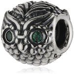 Pandora Damen-Charm 925 Sterling Silber Zirkonia Moments gruen 791211CZN B00IBIVQ9W