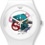 Swatch New Gent – White Lacquered SUOW100 B006R40QUM
