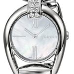 Gucci Damen-Armbanduhr XS HORSEBIT Analog Quarz Edelstahl YA139504 B00K0D759Q