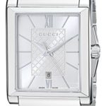 Gucci Damen-Armbanduhr G TIMELESS Analog Quarz Edelstahl YA138501 B00K0D7QX6