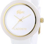 Lacoste Damen-Armbanduhr GOA Analog Quarz Silikon 2020085 B00MOCEOIQ