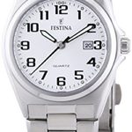 Festina Damen-Armbanduhr XS Analog Quarz Edelstahl F16375/9 B00542ZRBQ
