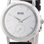 Hugo Boss Herren-Armbanduhr XL Analog Quarz Leder 1512774 B009R4I3PY