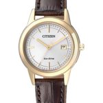 Citizen Damen-Armbanduhr Analog Quarz Leder FE1083-02A B00R7PSD5U