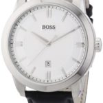 Hugo Boss Herren-Armbanduhr XL Analog Quarz Leder 1512766 B00991LQV8