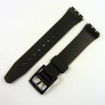Ecihmüller Eichmüller Ersatzband Kunststoff Band 17mm für Swatch Uhren schwarz inkl. Erstazstifte B00A8KH9C4