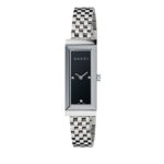 Gucci Damen-Armbanduhr G FRAME Analog Quarz Edelstahl YA127504 B003VX1B9M