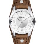 s.Oliver Damen-Armbanduhr XS Analog Quarz Leder SO-2946-LQ B00KYTG2EK