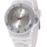 DeTomaso  Damen-Armbanduhr COLORATO White Analog Quarz Silikon DT3007-A B007RW86K0