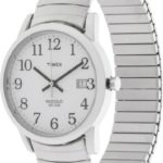 Timex Herren-Armbanduhr Easy Reader Analog Quarz (One Size, weiß) B00MG4HK7Y