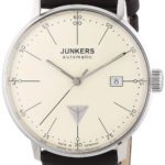 Junkers Herren-Armbanduhr XL Bauhaus Analog Automatik Leder 60505 B0066GLEDY
