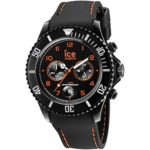 Ice-Watch Herren-Armbanduhr XL Chrono Drift  orange Chronograph Quarz Silikon CH.BOE.B.S.14 B00LBN34GW
