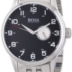 Hugo Boss Herren-Armbanduhr XL Analog Quarz Edelstahl 1512724 B007T6WQO6