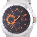 BOSS Orange Herren-Armbanduhr XL Brisbane Analog Quarz Edelstahl 1513117 B00MJ1J2HU