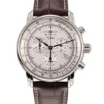 Zeppelin Herrenarmbanduhr Special Edition 100 Jahre Zeppelin Chronograph Alarm 12-Stunden-Stoppfunktion Quarz Silver 7680-1 B002YTP2G2