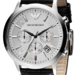 Emporio Armani Herren-Armbanduhr XL Chronograph Quarz Leder AR2432 B002LZUAFC